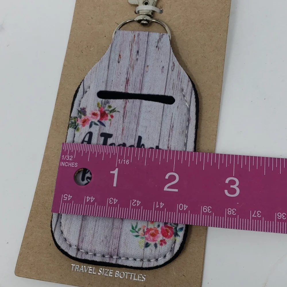 Travel Size Hand Sanitizer/ Keychain Holder New